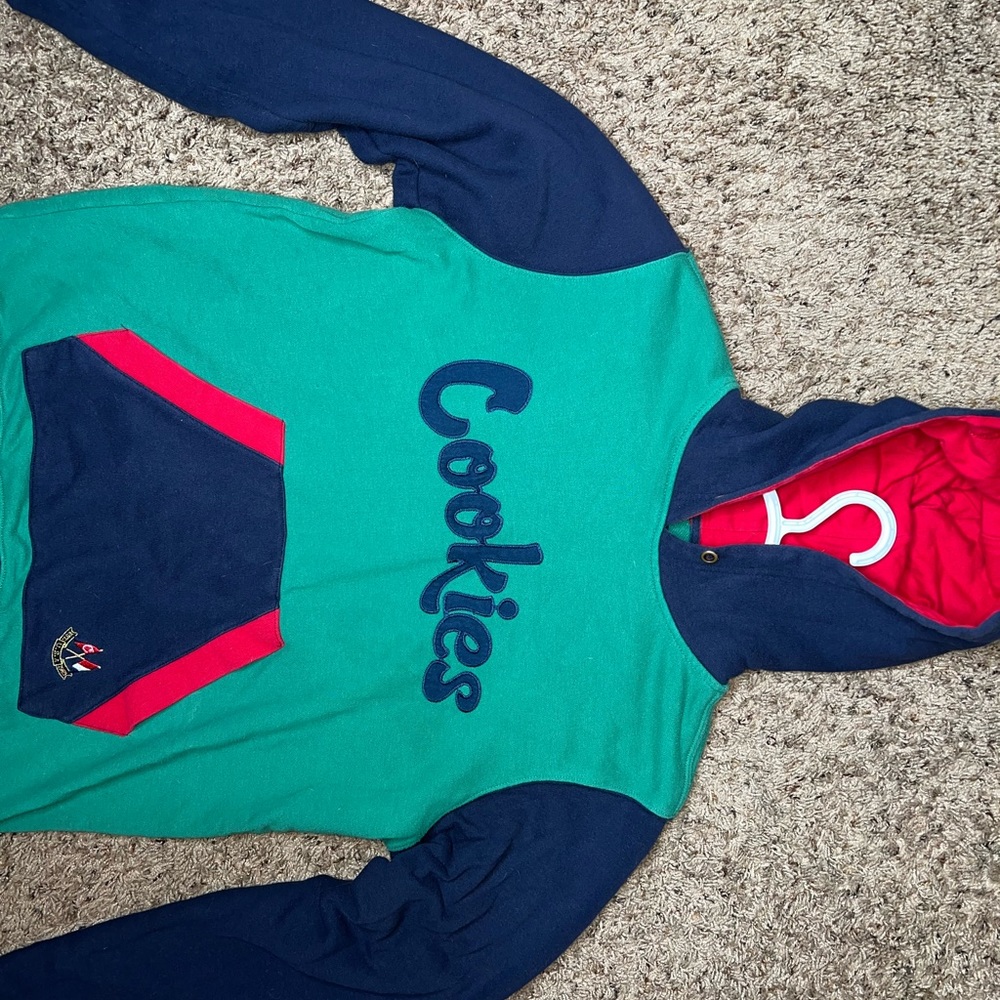 Large Cookies Sf Color Block Hoodie est 1983